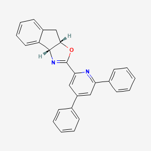 (3AR,8aS)-2-(4,6-diphenylpyridin-2-yl)-3a,8a-dihydro-8H-indeno[1,2-d]oxazole