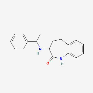 (3S)-3-[[(S)-1-Phenylethyl]amino]-1,3,4,5-tetrahydro-2H-1-benzazepin-2-one