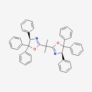 (4R,4'R)-2,2'-(Propane-2,2-diyl)bis(4,5,5-triphenyl-4,5-dihydrooxazole)