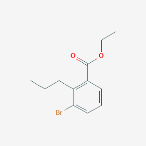 Ethyl 3-bromo-2-propylbenzoate