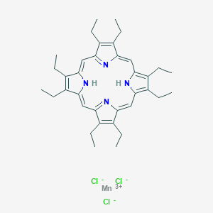 Manganese(3+);2,3,7,8,12,13,17,18-octaethyl-21,23-dihydroporphyrin;trichloride