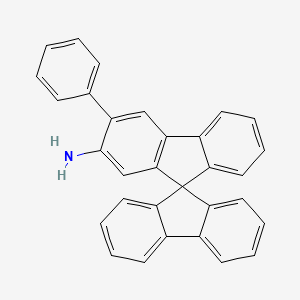 3-Phenyl-9,9'-spirobi[fluoren]-2-amine