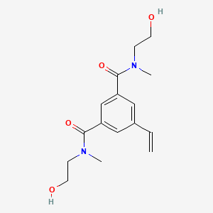 N1,N3-Bis(2-hydroxyethyl)-N1,N3-dimethyl-5-vinylisophthalamide