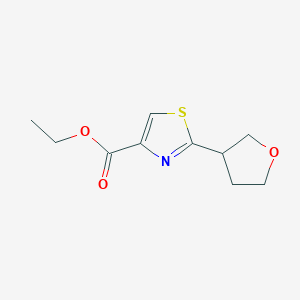 Ethyl 2-(Tetrahydrofuran-3-yl)thiazole-4-carboxylate