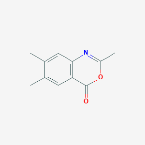 2,6,7-Trimethyl-4H-benzo[d][1,3]oxazin-4-one