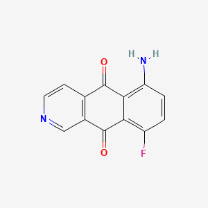 6-Amino-9-fluorobenzo[g]isoquinoline-5,10-dione