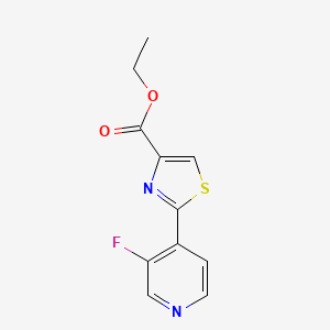 Ethyl 2-(3-Fluoropyridin-4-yl)thiazole-4-carboxylate