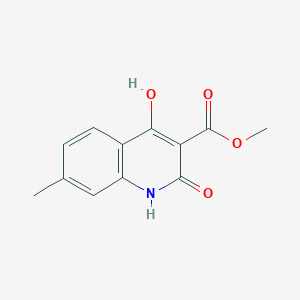 Methyl 2,4-dihydroxy-7-methylquinoline-3-carboxylate