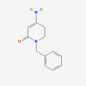 4-Amino-1-benzyl-5,6-dihydropyridin-2(1H)-one