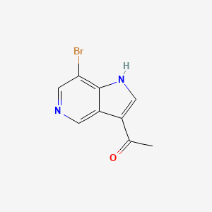 1-(7-Bromo-1H-pyrrolo[3,2-c]pyridin-3-yl)ethan-1-one