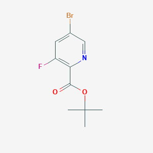 tert-Butyl 5-bromo-3-fluoropicolinate