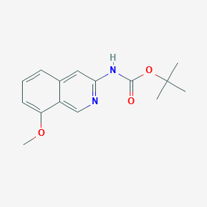 tert-Butyl (8-methoxyisoquinolin-3-yl)carbamate