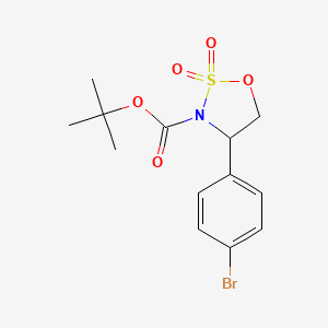 (R)-3-Boc-4-(4-bromophenyl)-1,2,3-oxathiazolidine 2,2-Dioxide