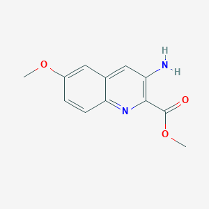 Methyl 3-amino-6-methoxyquinoline-2-carboxylate