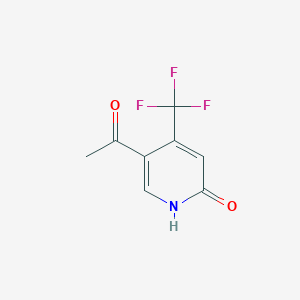 5-Acetyl-4-(trifluoromethyl)pyridin-2(1H)-one