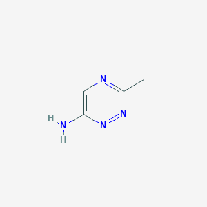 3-Methyl-1,2,4-triazin-6-amine