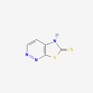 Thiazolo[5,4-C]pyridazine-6(5H)-thione