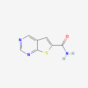 Thieno[2,3-d]pyrimidine-6-carboxamide