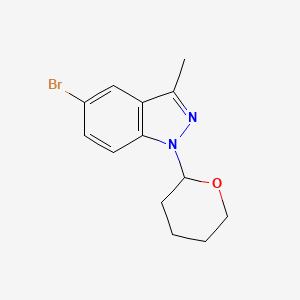 5-Bromo-3-methyl-1-(tetrahydro-2H-pyran-2-yl)-1H-indazole