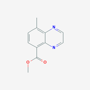 Methyl 8-methylquinoxaline-5-carboxylate