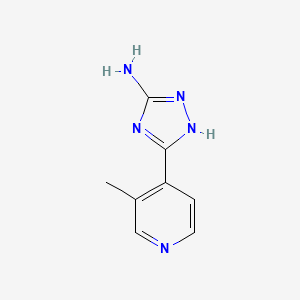 5-Amino-3-(3-methyl-4-pyridyl)-1H-1,2,4-triazole