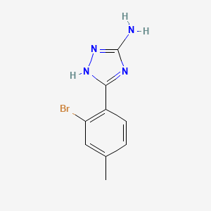 5-Amino-3-(2-bromo-4-methylphenyl)-1H-1,2,4-triazole