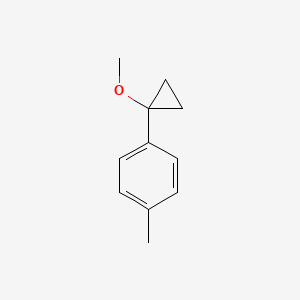 1-(1-Methoxycyclopropyl)-4-methylbenzene