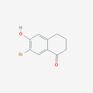 7-Bromo-6-hydroxy-3,4-dihydronaphthalen-1(2H)-one