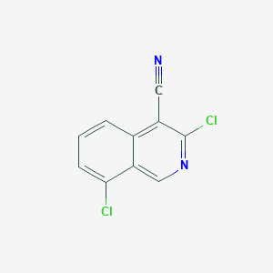 3,8-Dichloroisoquinoline-4-carbonitrile