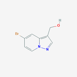 (5-Bromopyrazolo[1,5-a]pyridin-3-yl)methanol