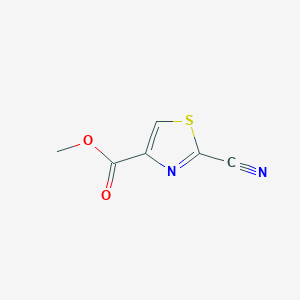 Methyl 2-cyanothiazole-4-carboxylate