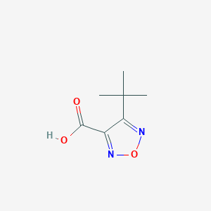 4-(tert-Butyl)-1,2,5-oxadiazole-3-carboxylic Acid