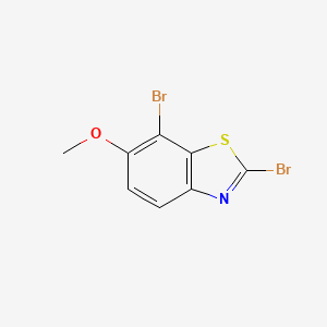 2,7-Dibromo-6-methoxy-benzothiazole