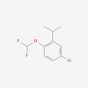 4-Bromo-1-(difluoromethoxy)-2-isopropylbenzene