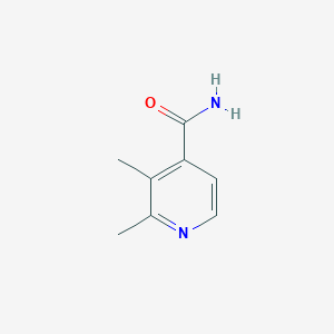 molecular formula C8H10N2O B13661718 2,3-Dimethylisonicotinamide 