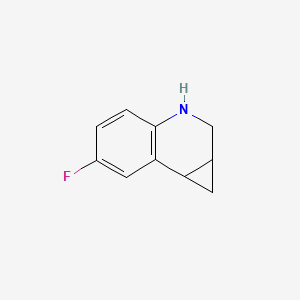 6-Fluoro-1a,2,3,7b-tetrahydro-1H-cyclopropa[c]quinoline