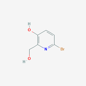 6-Bromo-2-(hydroxymethyl)pyridin-3-ol