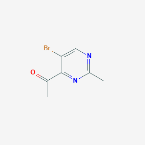 1-(5-Bromo-2-methylpyrimidin-4-yl)ethanone