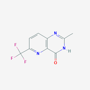 2-Methyl-6-(trifluoromethyl)pyrido[3,2-d]pyrimidin-4(3H)-one