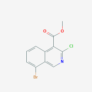 Methyl 8-bromo-3-chloroisoquinoline-4-carboxylate