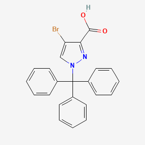 4-Bromo-1-trityl-1H-pyrazole-3-carboxylic acid