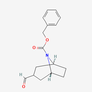 (3-Exo)-benzyl 3-formyl-8-azabicyclo[3.2.1]octane-8-carboxylate