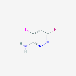 6-Fluoro-4-iodopyridazin-3-amine