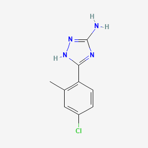 5-Amino-3-(4-chloro-2-methylphenyl)-1H-1,2,4-triazole