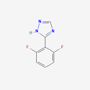 5-(2,6-difluorophenyl)-1H-1,2,4-triazole