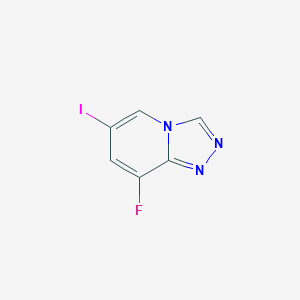 8-Fluoro-6-iodo-[1,2,4]triazolo[4,3-a]pyridine