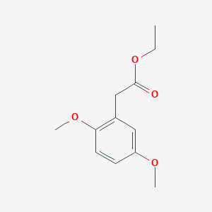 molecular formula C12H16O4 B1366208 乙基 2,5-二甲氧基苯基乙酸酯 CAS No. 66469-86-1