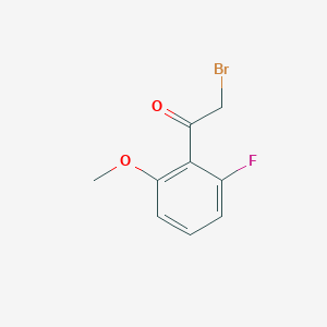 2-Bromo-1-(2-fluoro-6-methoxyphenyl)ethanone