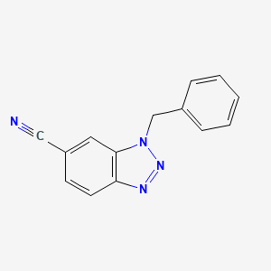 1-Benzyl-1H-benzo[d][1,2,3]triazole-6-carbonitrile