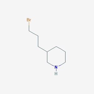 3-(3-Bromopropyl)piperidine